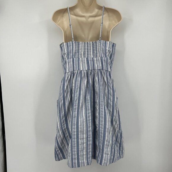 Roxy Women's Under The Cali Sun Button Front Dress Woman's size Large Cotton sum - Picture 9 of 15